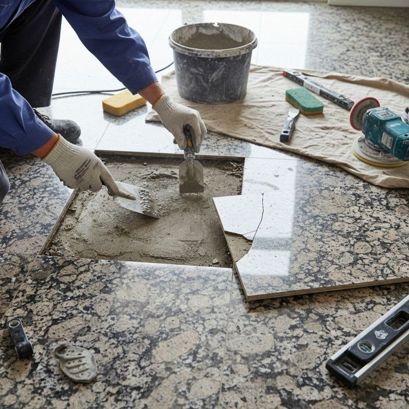 Slate Floor Repair in Kansas City, KS