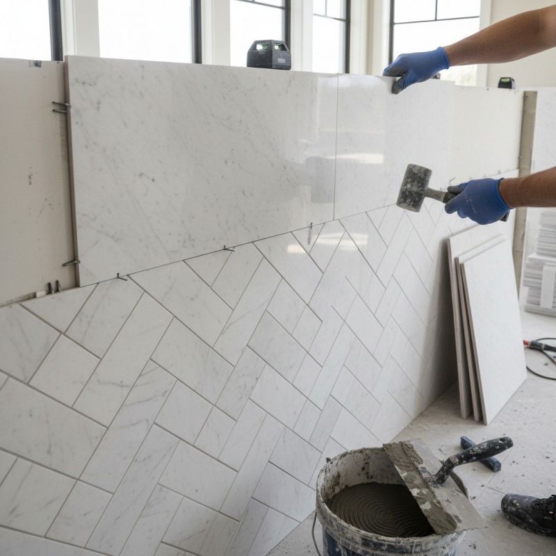Terrazzo Tile Installation in Kansas City, KS